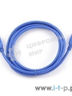 Кабель Gembird CCP-USB3-AMBM-6 USB 3.0 PRO кабель для соед. 1.8м AM/BM позол. контакты, пакет