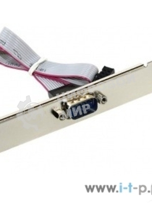 Планка портов в корпус 1xCOM DB9 Male, Orient C097 oem
