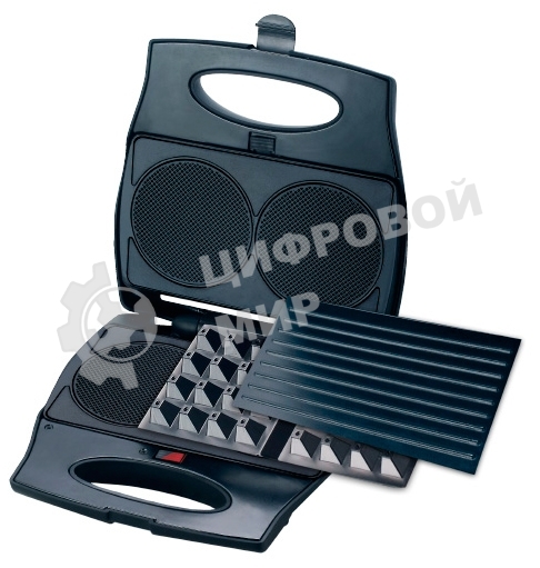 Вафельница Centek CT-1450 (венские вафли, гриль, вафли для мороженного)