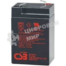 Батарея для ИБП CSB GP 645 (6V 4.5Ah) клеммы F1