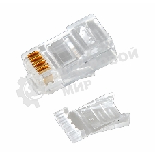 Разъем Rexant RJ-45(8P8C) под витую пару, UTP, категория 6, с вставкой
