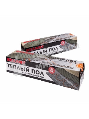 Теплый пол (нагревательный мат) Rexant Extra, площадь 3,0 м2 (0,5 х 6,0 метров), 480Вт, (двух жильный)