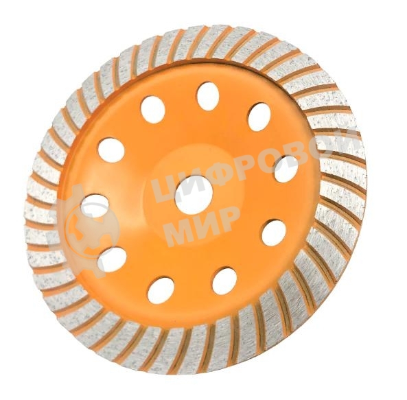 Чашка алмазная зачистная 180мм Турбо Вихрь 73/10/3/10
