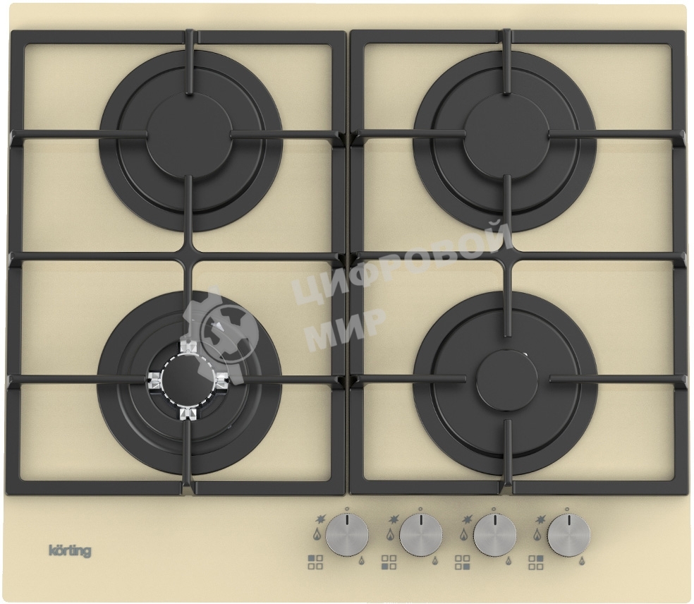 Газовая варочная панель Korting HGG 6722 CTB