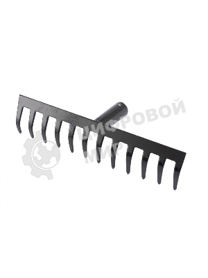 Грабли Сибртех 12-зубые, 320 мм, без черенка, прямые