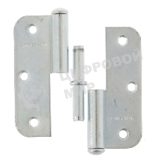 Петля накладная ПН1-85 левая, цинк, 4шт. (Металлист)
