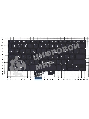 Клавиатура для ноутбука Asus VivoBook S430FA X430 черная