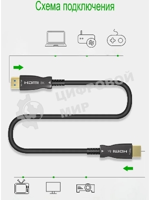 Кабель соединительный аудио-видео Premier 5-806 3.0 HDMI (m)/HDMI (m) 3м. позолоч.конт. черный