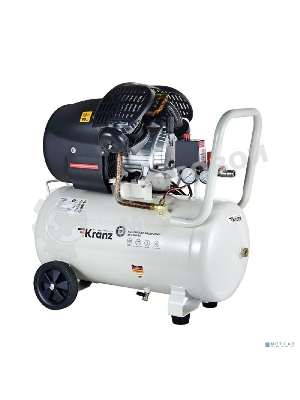 Компрессор воздушный Kranz KR-2200/50, 2200Вт, 400 л/мин, 50л
