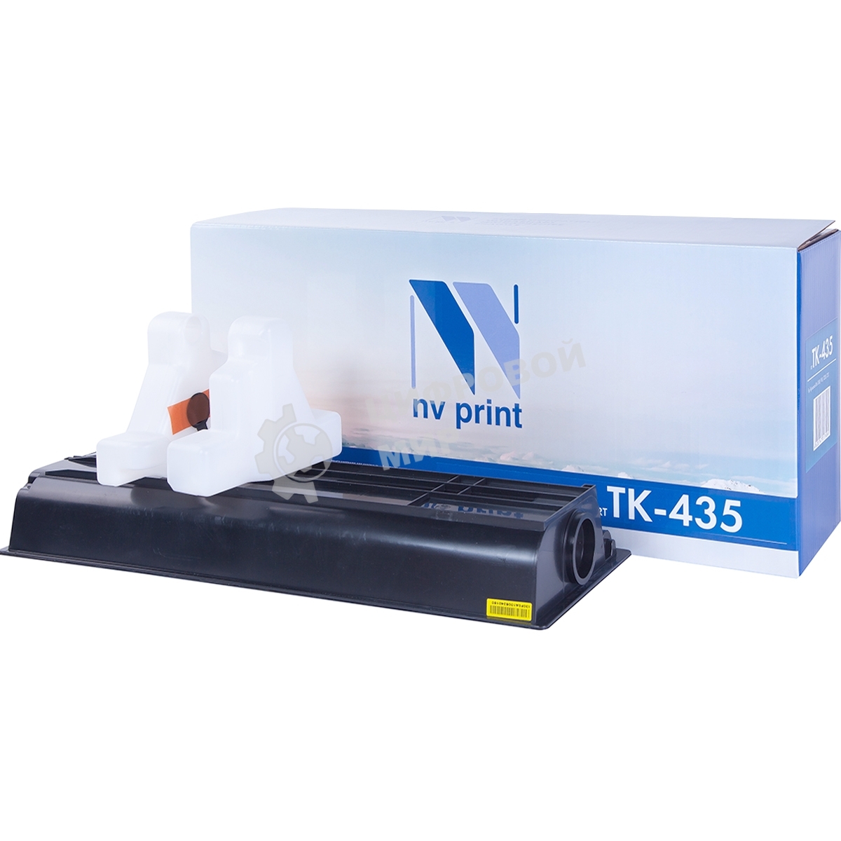 Картридж лазерный NVPrint NV-TK435 (тип TK-435), черный, 15000 стр. (туба 870 г), для Kyocera TASKalfa 180/181/220/221