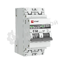 Выключатель автоматический EKF mcb4763-2-50C-pro 2P 50А (C) 4,5kA ВА 47-63 EKF PROxima