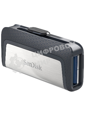 Флешка USB 256Gb SanDisk Ultra Dual, USB 3.0 - USB Type-C