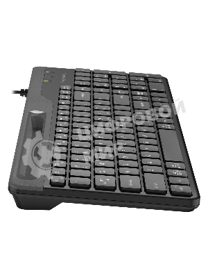 Клавиатура проводная A4Tech Fstyler FK25, USB, черный/серый