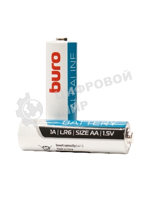 Батарея Buro Alkaline LR6 AA (10шт) коробка