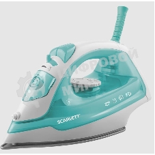 Утюг Scarlett SC-SI30P11 (мятный) Мощность, Вт: 2000; Световой индикатор работы: Да; Регулируемый пар до г/мин: 40; Паровой удар до г/мин: 120; Резервуар для воды, мл: 180; Функция разбрызгивания воды: Да; Терморегулятор: Да; Вертикальное отпаривание: Да; Регулировка степени отпаривания: Да; Покрытие подошвы: Антипригарное покрытие подошвы; Самоочистка: Да; Система защиты от накипи ANTI-CALC: Да; Размер утюга Ш*В*Г, мм: 265x110x132; Шарнирное крепление шнура: Да; Длина электрошнура, м: 1.6;