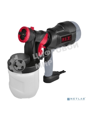 Краскопульт электрический P.I.T PSG3021-C PRO МАСТЕР (500 Вт, 800мл/мин, емкость 900мл) PSG3021-C PRO