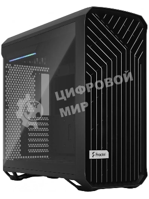 Компьютерный корпус Fractal Design Torrent Black TG Light Tint/E-ATX, TG, 2x3.5, 4x2.5, 7xPCI, 1xUSB-C, 2xUSB3.0/2x180mm, 3x140mm fans inc./FD-C-TOR1A-01