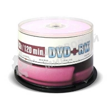 Диск DVD+RW Mirex 4.7 Gb, 4x, Cake Box (50), (50/300)