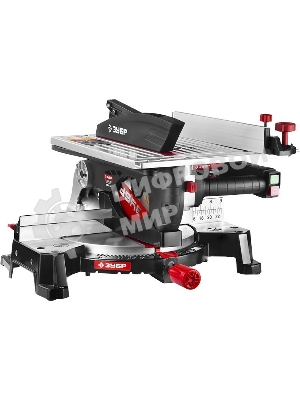 Торцовочная комбинированная пила Зубр ЗПТК-255-1800