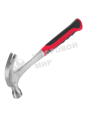 Молоток-гвоздодер Matrix 10460, 450 г, цельнометаллический, двухкомпонентная рукоятка