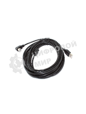 Кабель USB 2.0 на USB-B угол вправо 5 м