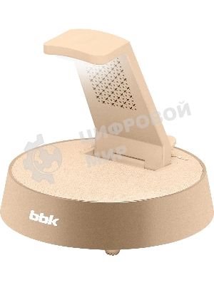 Портативная колонка BBK BTA1110 золотистый 10W 2.0 BT 10м 1800mAh