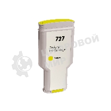 Картридж струйный NVPrint 727 (NV-F9J78A) желтый для HP DesignJet T920/T930/T1500/T1530/T2500/T2530 (300 мл) совместимый