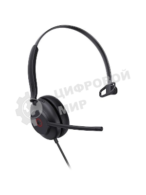 Гарнитура проводная Yealink UH35 Mono UC черный 1308138