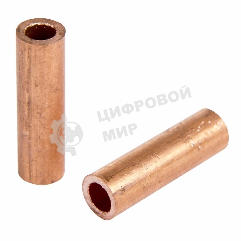 Гильза ГМ Rexant 16-6 (16 мм² - Ø 6 мм) (в упак. 5 шт.)