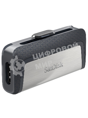 Флешка USB 256Gb SanDisk Ultra Dual, USB 3.0 - USB Type-C