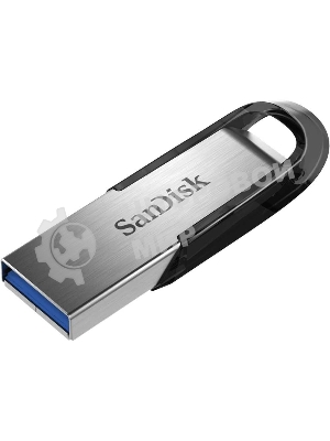 Флешка USB Sandisk 64Gb Cruzer Ultra Flair SDCZ73-064G-G46 USB 3.0 серебристый/черный