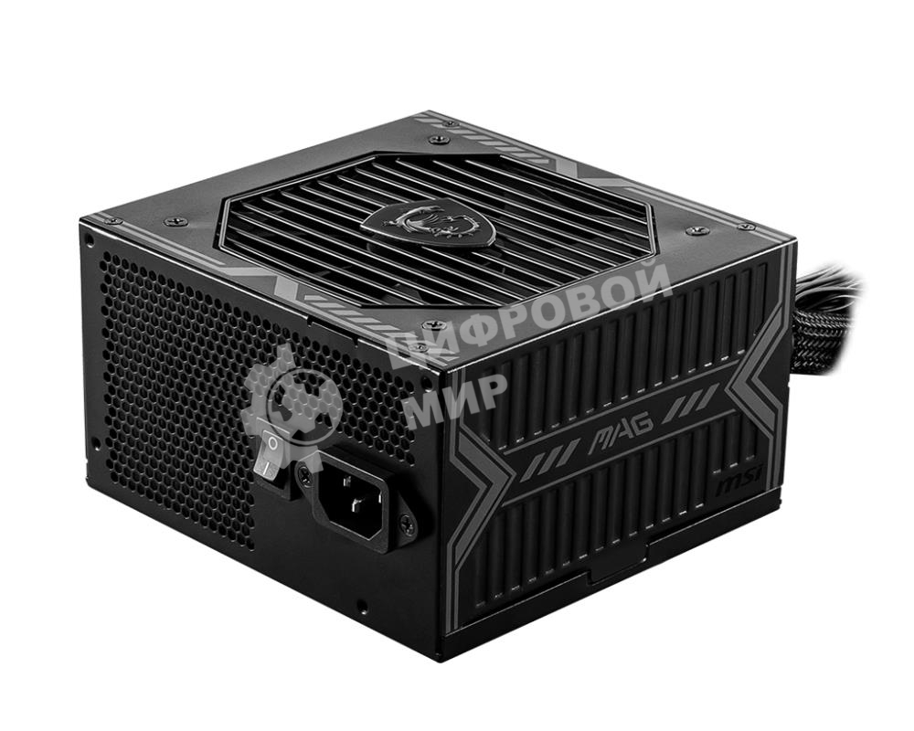 Блок питания MSI MAG A550BN, 550Вт, 80 PLUS Bronze, 120мм, черный