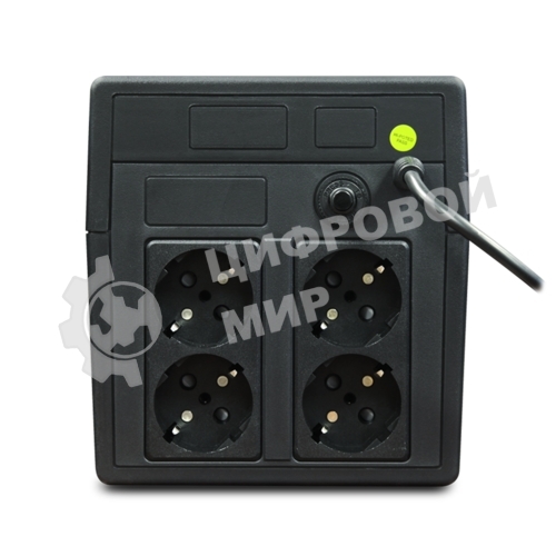 Источник бесперебойного питания Powerman Back Pro ИБП 1050/UPS Line-interactive 600W/1050VA (530183)