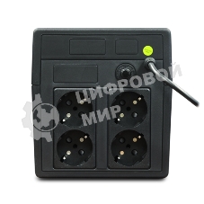 Источник бесперебойного питания Powerman Back Pro ИБП 1050/UPS Line-interactive 600W/1050VA (530183)