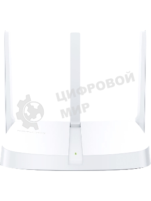 Роутер Mercusys MW306R 300 Mbps Multi-Mode Wireless N Router, 3 × Fixed External Antennas, 3× 10/100 LAN Port, 1× 10/100 WAN Port, 4 in 1- Access Point/Router/Range extender/WISP Mode, WPS/Reset Button, Parental Controls, Guest Network