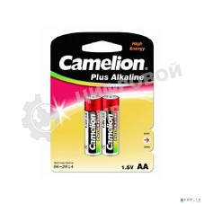 Батарейка Camelion LR 6 .Plus Alkaline BL-2 (LR6-BP2, 1.5В)
