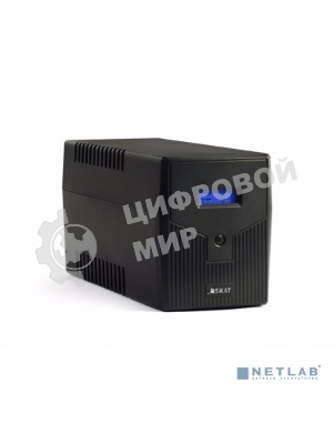 Источник бесперебойного питания, 220 В, 1500 ВА, (900 Вт), встроенный АКБ 9А·ч, 2 шт, время резерва 3 мин. SKAT-UPS 1500/900 Бастион