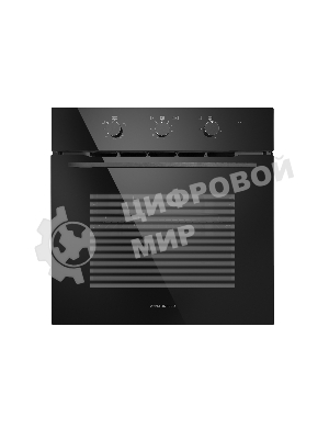 Шкаф духовой газовый с электрическим грилем Maunfeld MOGS703B2, встраиваемый