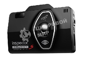 Радар-детектор Inspector CAYMAN S signature Видеорегистратор GPS приемник G-сенсор черный
