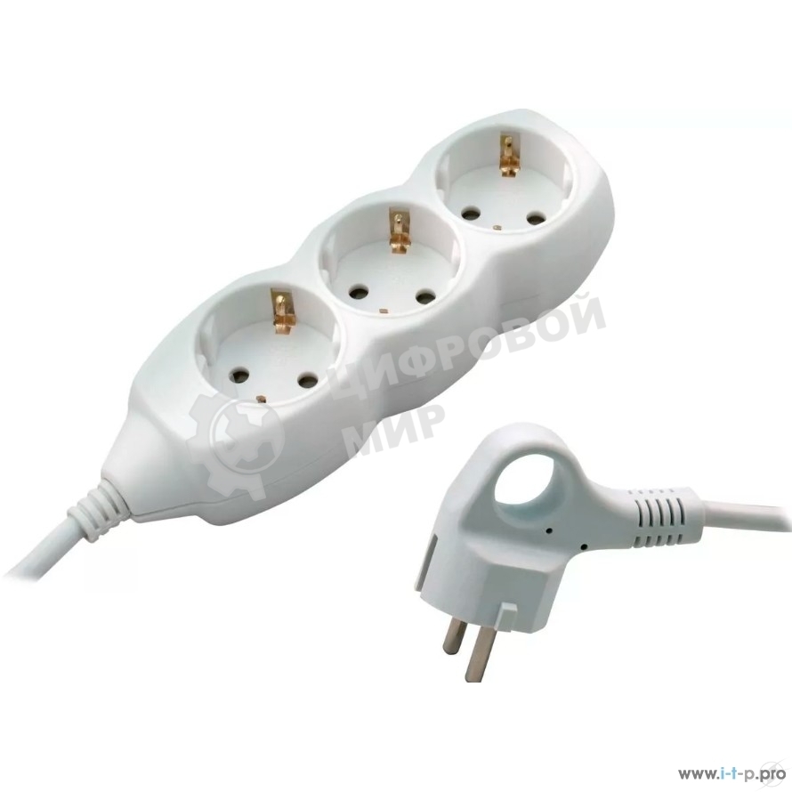 Бытовые удлинители СТАРТ S 3x3-Z Удлинитель с заземлением 3р 3 м (3 розетки 3 метра)