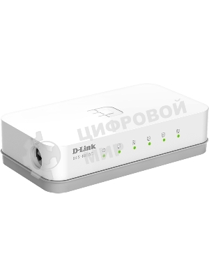 Коммутатор D-Link DES-1005C/B1A, 5-port UTP 10/100Mbps Auto-sensing, Stand-alone, Unmanaged Palm-top Fast Ethernet Switch