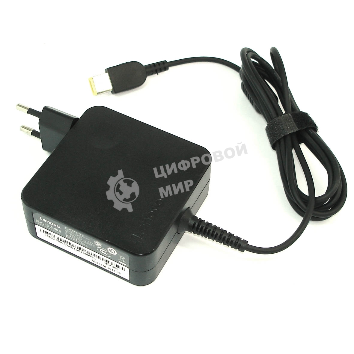 Блок питания (сетевой адаптер) для ноутбуков Lenovo 20V 3.25A 65W Rectangle (прямоугольный) travel