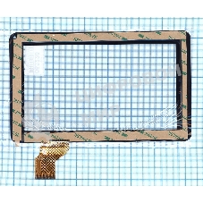 Сенсорное стекло (тачскрин) DHS JD-FPC-090-09 FHX черное