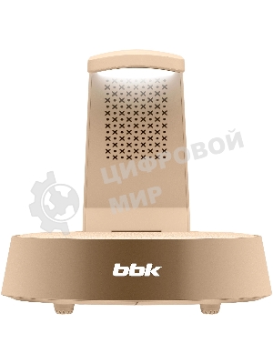 Портативная колонка BBK BTA1110 золотистый 10W 2.0 BT 10м 1800mAh