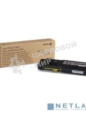 Картридж лазерный Xerox 106R02235 желтый для Xerox Phaser 6600/WC 6605 (6000 стр)(Channels)