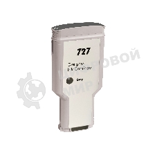 Картридж струйный NVPrint 727 (NV-F9J80A) Gray для HP DesignJet T920/T930/T1500/T1530/T2500/T2530 (300 мл) совместимый