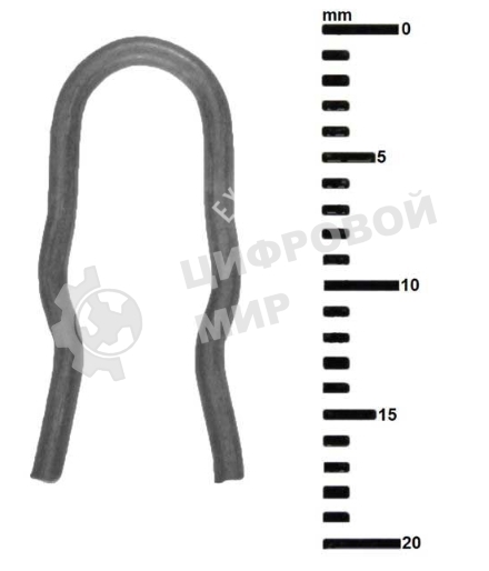 Скоба - зажим на термоблок Delonghi 6113210021