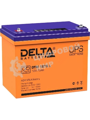 Батарея для ИБП Delta DTM 1275 L (12V, 75Ah)