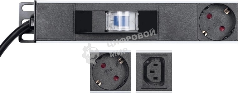 Блок распределения питания Rexant для 19