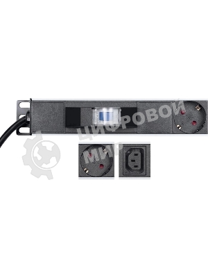 Блок распределения питания Rexant для 19